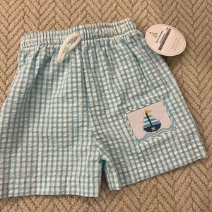 NWT zucchini kids swim trunks